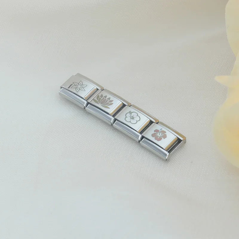 Laser Flower - Silver