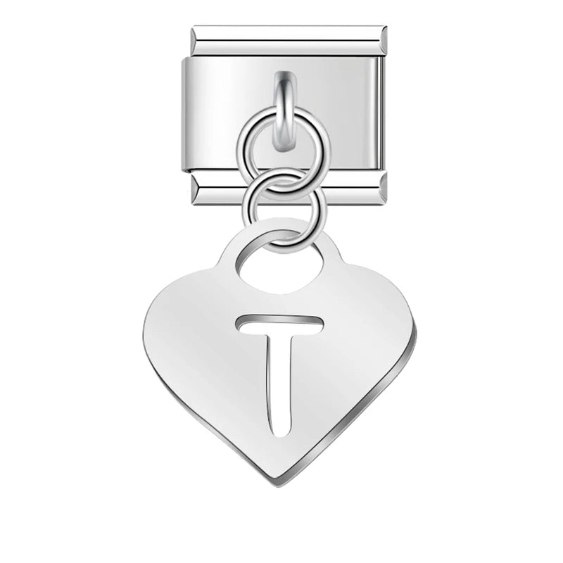 Bokstäver Silver-Hängande