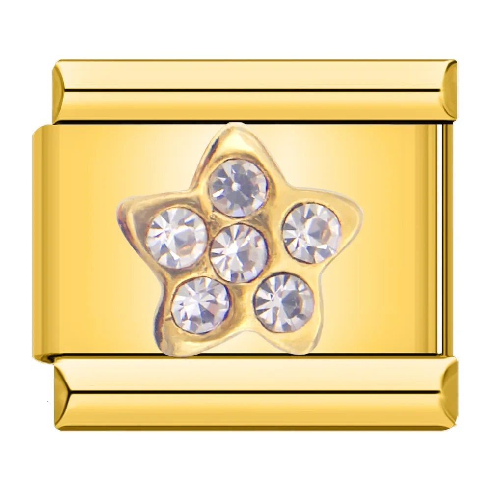 Crown Stones - Guld Silver