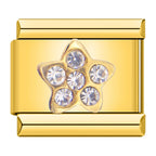 Crown Stones - Guld Silver