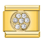 Crown Stones - Guld Silver