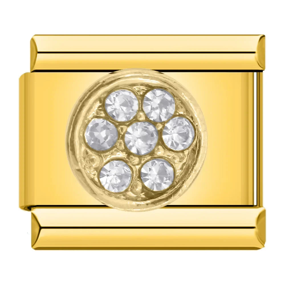 Crown Stones - Guld Silver
