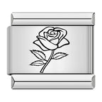 Laser Flower - Silver