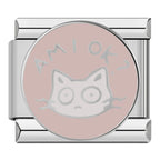 Dog and Cat - Silver