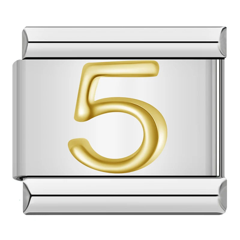 Number - Guld på Silver
