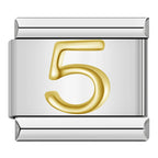 Number - Guld på Silver