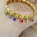 Month Stone Guld - hängande