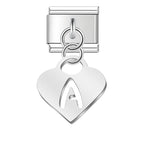 Bokstäver Silver-Hängande