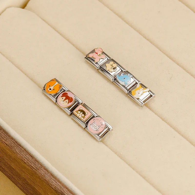 Dog and Cat - Silver