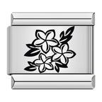 Laser Flower - Silver