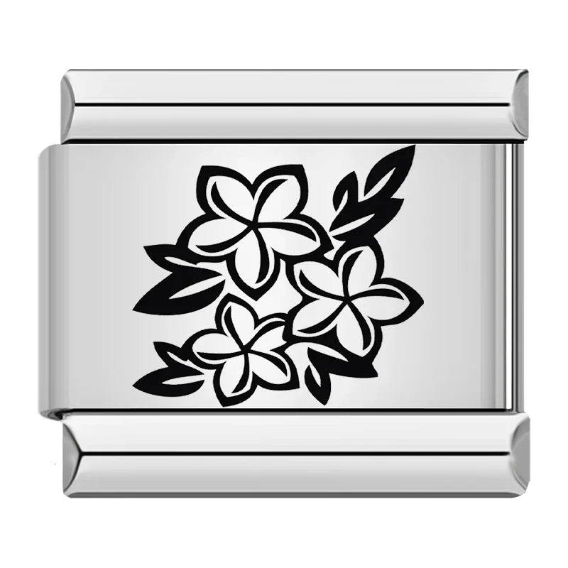 Laser Flower - Silver