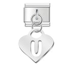 Bokstäver Silver-Hängande