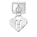 Bokstäver Silver-Hängande