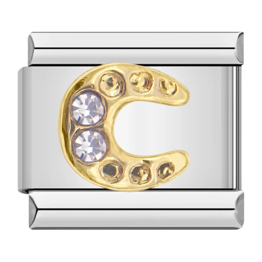 Crown Stones - Guld Silver