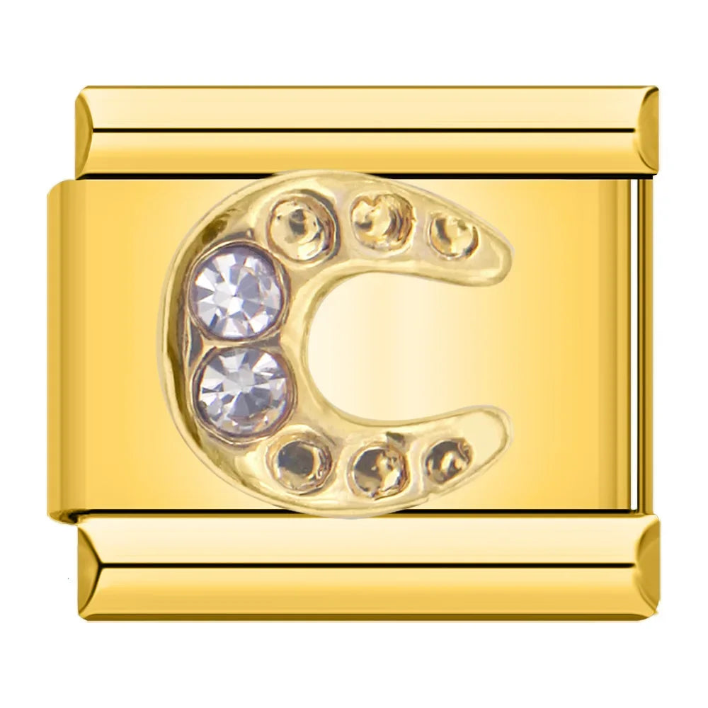 Crown Stones - Guld Silver
